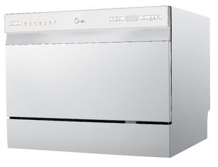 Компактная посудомоечная машина Midea MCFD55S450Wi фото 4
