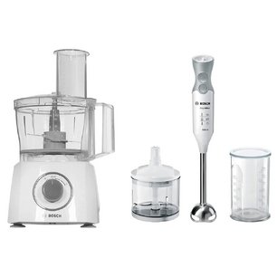 Bosch (кухонный комбайн MCM3200W + блендер MSM 66120) фото