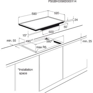 Варочная панель АЕГ HK683320FG фото 2 Варочная панель AEG HK683320FG фото 2