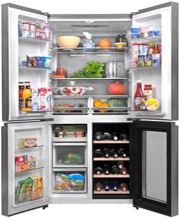 Холодильник Генкул GDCD-605W фото 4 Холодильник GENCOOL GDCD-605W фото 4