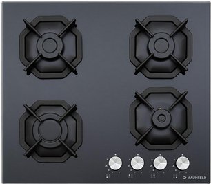Газовая варочная панель MAUNFELD EGHG.64.2CB\G фото Газовая варочная панель MAUNFELD EGHG.64.2CB\G фото