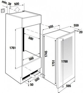 Встраиваемый холодильник для вина Куперсбуш FWK 8850.0 S8 фото 4 Встраиваемый холодильник для вина Kuppersbusch FWK 8850.0 S8 фото 4