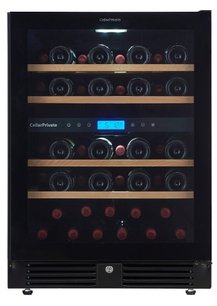 Встраиваемый под столешницу винный шкаф Селлар Приват CP043-2TBH фото 4 Встраиваемый под столешницу винный шкаф CellarPrivate CP043-2TBH фото 4