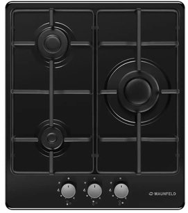 Газовая варочная панель MAUNFELD EGHE.43.3STS-EB фото 3 Газовая варочная панель MAUNFELD EGHE.43.3STS-EB фото 3