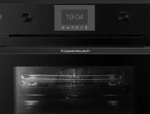 Компактный духовой шкаф с микроволнами Куперсбуш CBM 6350.0 S5 Black Velvet фото 2 Компактный духовой шкаф с микроволнами Kuppersbusch CBM 6350.0 S5 Black Velvet фото 2
