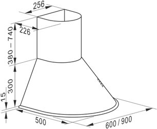Вытяжка Кайзер A 9423 ElfBe Eco фото 4 Вытяжка Kaiser A 9423 ElfBe Eco фото 4