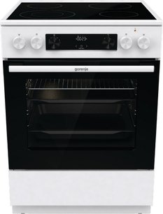 Электрическая плита Горение GECS6C70WC фото 2 Электрическая плита Gorenje GECS6C70WC фото 2