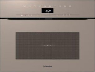 Компактный духовой шкаф с СВЧ Миле H7440 BMX Pearlbeige фото Компактный духовой шкаф с СВЧ Miele H7440 BMX Pearlbeige фото