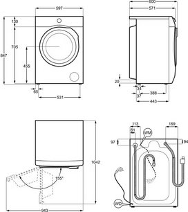 Стирально-сушильная машина Электролюкс EW7W2481E фото 4 Стирально-сушильная машина Electrolux EW7W2481E фото 4