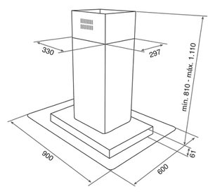 Вытяжка Тека DG3 ISLAND фото 2 Вытяжка Teka DG3 ISLAND фото 2