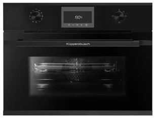 Компактный духовой шкаф с микроволнами Куперсбуш CBM 6330.0 S5 Black Velvet фото Компактный духовой шкаф с микроволнами Kuppersbusch CBM 6330.0 S5 Black Velvet фото