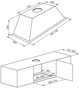 Вытяжка Куперсберг Inlinea 70 X HPB фото 2 Вытяжка Kuppersberg Inlinea 70 X HPB фото 2