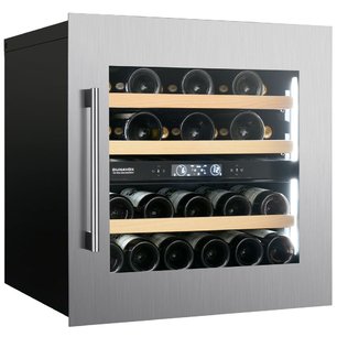 Встраиваемый винный шкаф Дунавокс DVS-25.65DSS фото Встраиваемый винный шкаф Dunavox DVS-25.65DSS фото