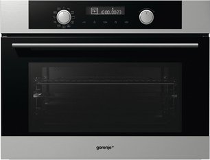 Компактная духовка с функцией СВЧ Gorenje Plus GCM612X фото