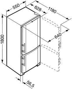 Холодильник Liebherr CNesf 3033 Comfort NoFrost фото 4