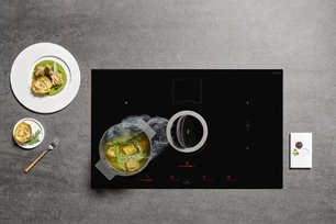 Варочная панель с вытяжкой Элика NIKOLATESLA SWITCH BL/F/83 фото 4 Варочная панель с вытяжкой Elica NIKOLATESLA SWITCH BL/F/83 фото 4