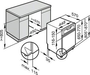 Посудомоечная машина Миле G 4700 SCi фото 3 Посудомоечная машина Miele G 4700 SCi фото 3