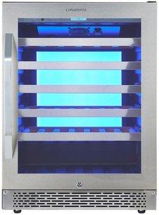 Встраиваемый винный шкаф Каванова CV045-1TL фото 3 Встраиваемый винный шкаф Cavanova CV045-1TL фото 3