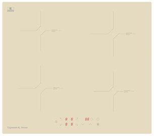 Стеклокерамическая варочная панель Зигмунд Штайн CI 33.6 I фото Стеклокерамическая варочная панель Zigmund Shtain CI 33.6 I фото