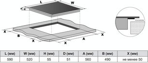 Варочная панель Haier HHY-Y64BFVB фото 2