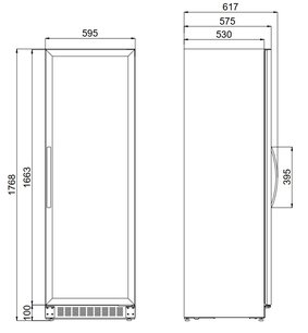 Винный шкаф Дометик C125G VinoView Classic фото 2 Винный шкаф Dometic C125G VinoView Classic фото 2