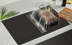 Индукционная варочная панель со встроенной вытяжкой Куперсбуш EKID 9940.0 RL фото 2 Индукционная варочная панель со встроенной вытяжкой Kuppersbusch EKID 9940.0 RL фото 2