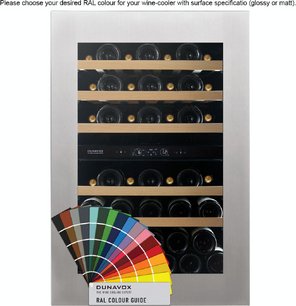 Встраиваемый винный шкаф Дунавокс DVH-44.120DC.TO фото Встраиваемый винный шкаф Dunavox DVH-44.120DC.TO фото