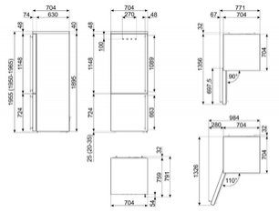Холодильник Смег FA8005LPO5 фото 3 Холодильник Smeg FA8005LPO5 фото 3