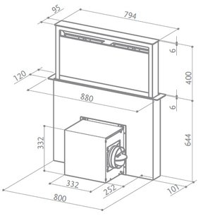 Вытяжка Фабер FABULA фото 4 Вытяжка Faber FABULA фото 4