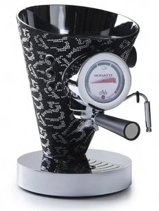 Кофеварка Бугатти DIVA 14000 Silver Black Swarovski фото Кофеварка Bugatti DIVA 14000 Silver Black Swarovski фото