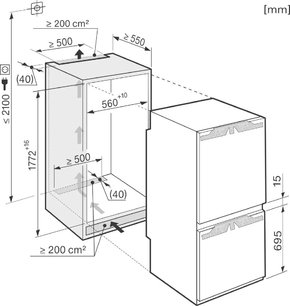 Холодильник Миле KFN37452iDE фото 3 Холодильник Miele KFN37452iDE фото 3