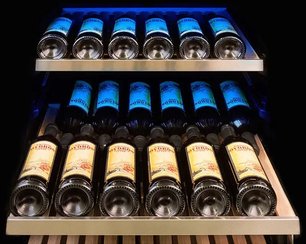 Винный шкаф Дунавокс DX-94.270DBK фото 3 Винный шкаф Dunavox DX-94.270DBK фото 3