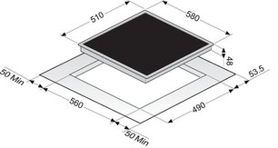 Варочная панель Зигмунд Штайн CIS 020.60 BX фото 2 Варочная панель Zigmund Shtain CIS 020.60 BX фото 2