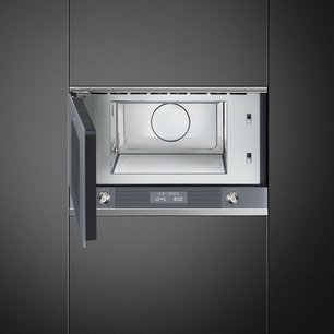 Встраиваемая микроволновая печь Smeg MP122S1 фото 4