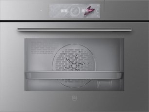 Встраиваемый паровой шкаф V-Zug CombiSteamer V4000 45 CS4T-23031 (платиновое стекло) фото Встраиваемый паровой шкаф V-Zug CombiSteamer V4000 45 CS4T-23031 (платиновое стекло) фото