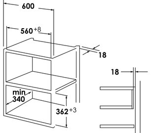 Встраиваемая микроволновая печь Шауб Лоренц SLM EE21D фото 2 Встраиваемая микроволновая печь Schaub Lorenz SLM EE21D фото 2
