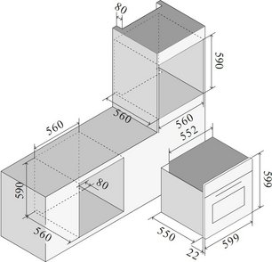Духовой шкаф Ilve OV601GTPY/BK фото 3