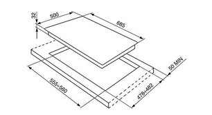 Варочная панель Смег SPR876AGH фото 2 Варочная панель Smeg SPR876AGH фото 2