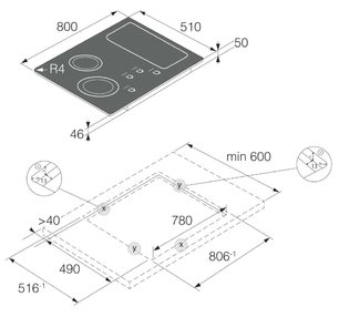 Индукционная варочная панель Аско  HI1884MF фото 4 Индукционная варочная панель Asko  HI1884MF фото 4