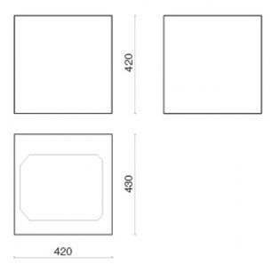 Вытяжка Фалмек Rubik 43 (450) (с системой E.ion) ECP white фото 3 Вытяжка Falmec Rubik 43 (450) (с системой E.ion) ECP white фото 3