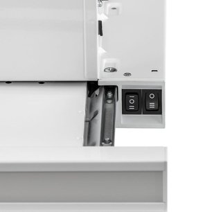 Встраиваемая вытяжка Крона KAMILLA 600 GLASS WHITE фото 2 Встраиваемая вытяжка KRONA KAMILLA 600 GLASS WHITE фото 2