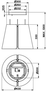 Вытяжка Фабер BEAT WH MATT F45 фото 3 Вытяжка Faber BEAT WH MATT F45 фото 3