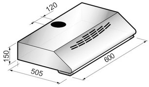 Вытяжка Korting KHT 6332 BR фото 2