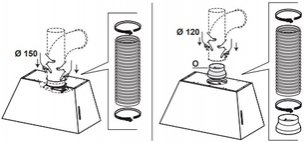 Вытяжка настенная Бертаззони KR70HER1NDA фото 4 Вытяжка настенная Bertazzoni KR70HER1NDA фото 4