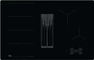 Варочная панель со встроенной вытяжкой AEG TU84CF43CB фото