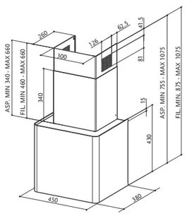 Вытяжка Фабер LITHOS EG6 RED A45 фото 2 Вытяжка Faber LITHOS EG6 RED A45 фото 2