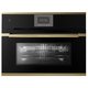 Компактный духовой шкаф с микроволнами Kuppersbusch CBM 6550.0 S4 Gold