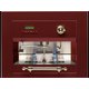 Встраиваемая кофемашина Ilve ES-645C Burgundy (ручки латунь) Встраиваемая кофемашина Ilve ES-645C Burgundy (ручки латунь)