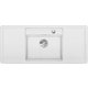 Мойка Blanco ALAROS 6S (с белой доской) SILGRANIT клапан-автомат InFino® белый