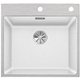 Мойка Blanco SUBLINE 500-IF/A клапан-автомат InFino® белый